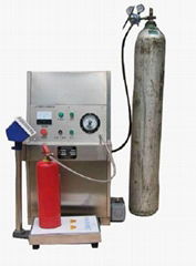 Water extinguisher filling machine