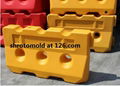 rotational roadblock mould 2