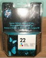 BRAND NEW IN PACKET HP 22 TRI-COLOUR INK