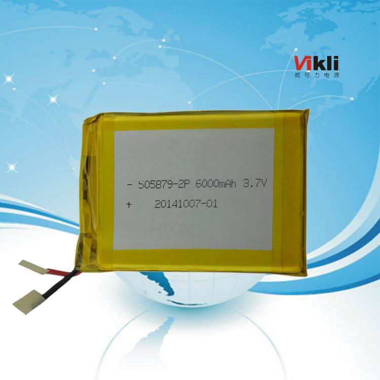 3.7v 6000mah lithium polymer battery for Notebook computer with high power 