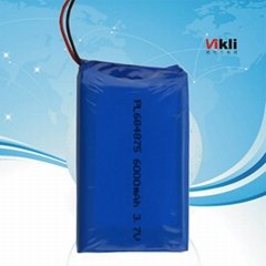 High quality 3.7V 6000mah back up power  lithium ion battery