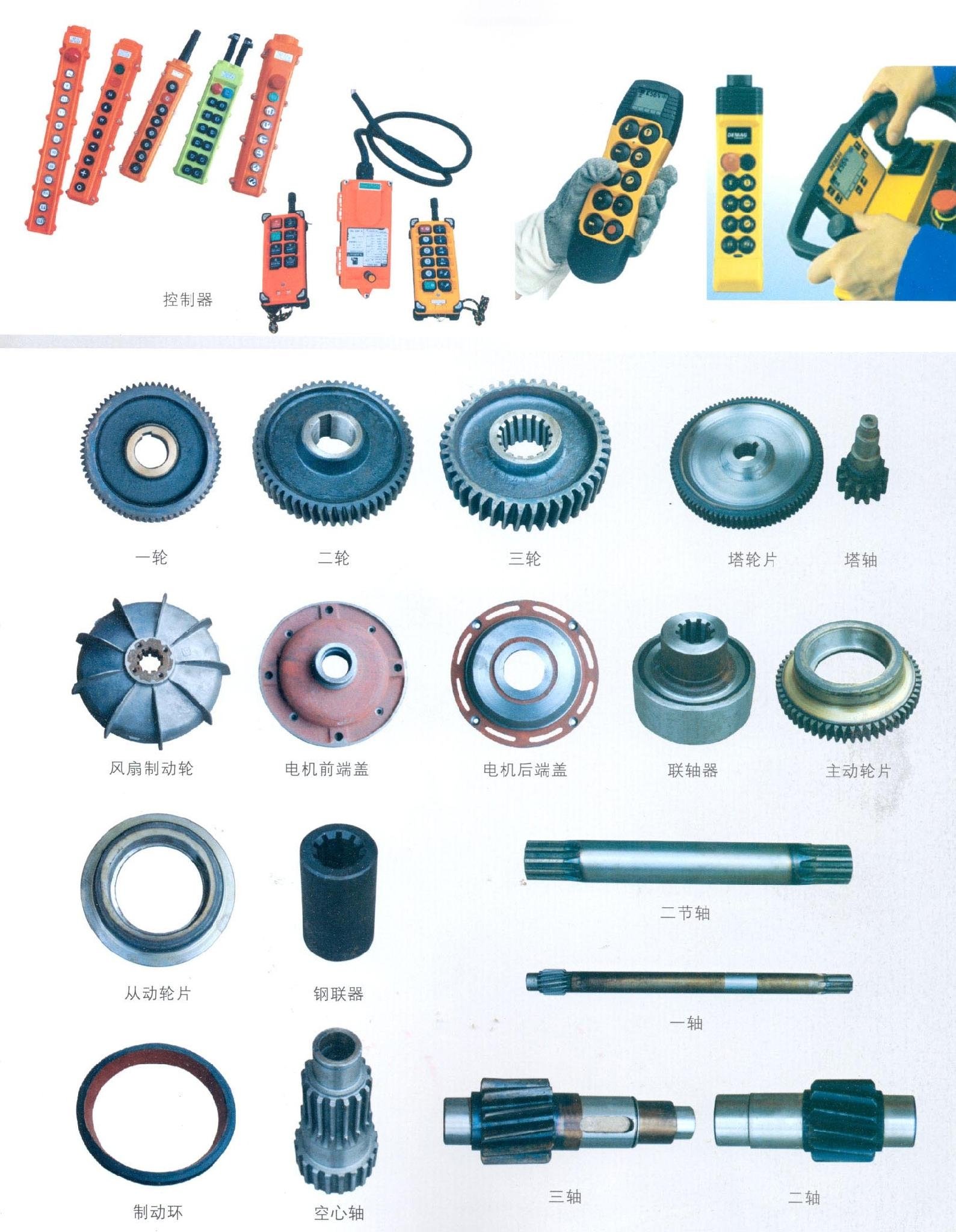 YKLCRANES components & spare parts 2