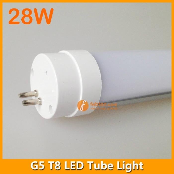 28W LED T8 Tube Light 1464mm G5 3