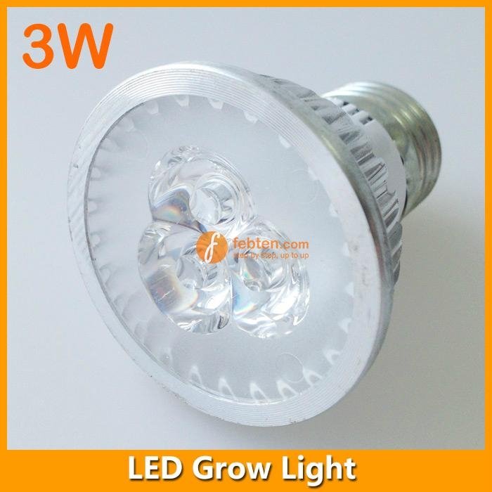 3W LED Grow Light E27 2
