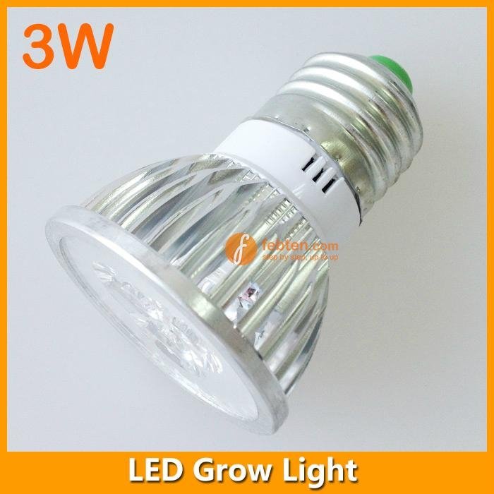 3W LED Grow Light E27 3