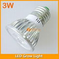 3W LED Grow Light E27 3