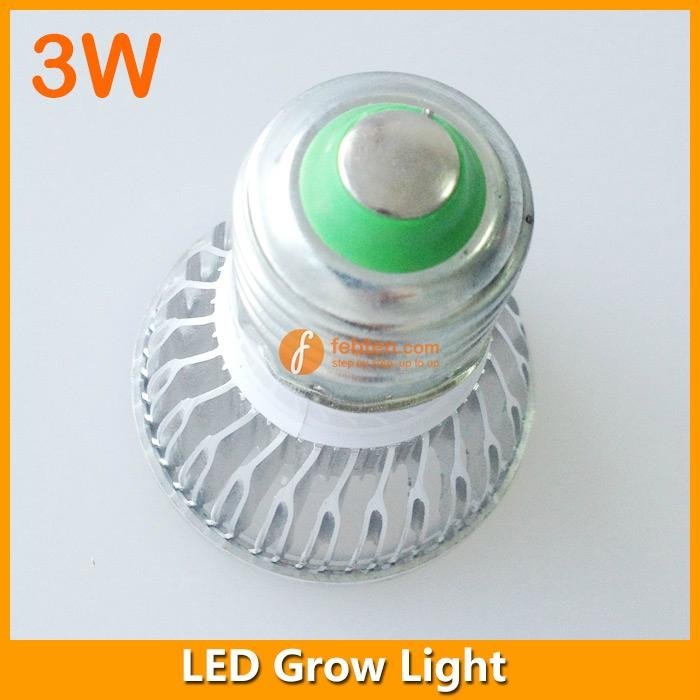 3W LED Grow Light E27 4