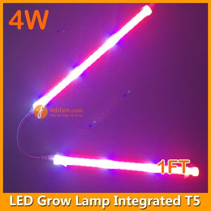 4W LED Grow Lamp Integrated T5 1FT 2