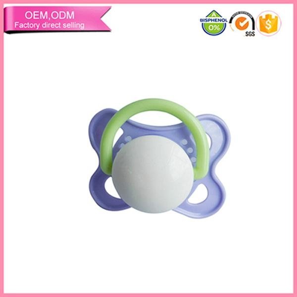Manufacturer food grade silicone baby pacifier soother