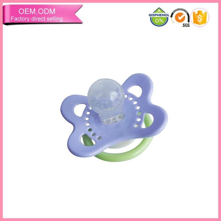 Manufacturer food grade silicone baby pacifier soother 2