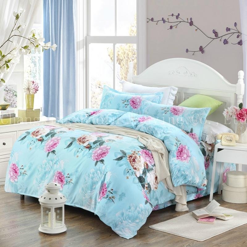 high quality bedding set with printing