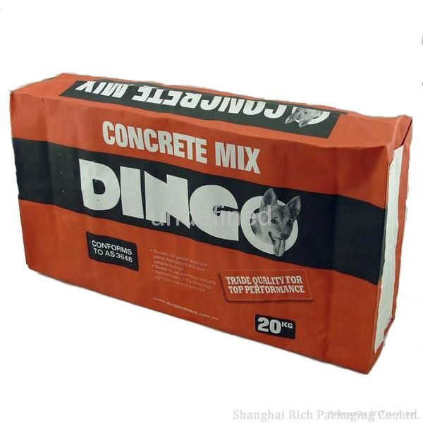 2016 concrete mix kraft paper bag 2