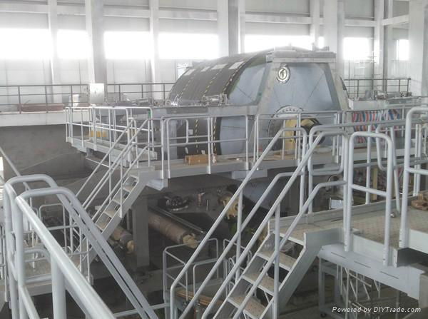 Aluminum walkway, industrial walkway/aluminum ladders to paper machine HT14 2