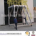 Aluminium Apu Working Step Ladders for Aircraft 2