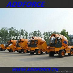 mini  china addforce LT3500 self loading concrete mixer price