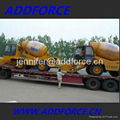 diesel motor self-loading concrete mixer truck price