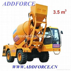 1.5m3 3.5m3 self loading concrete mixer truck price in India