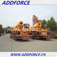 Self loading diesel concrete mixer truck