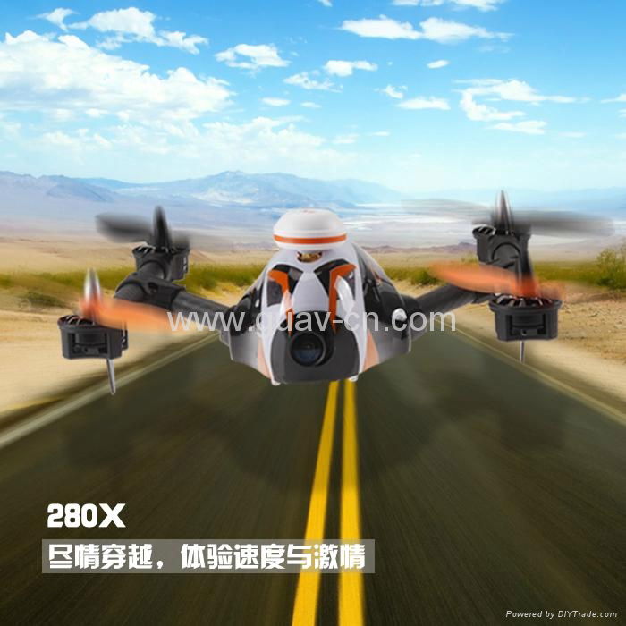 Professional carbon fiber  UAV racing drones crossfire with HD camera