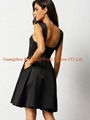 sexy ladies black patry dress cocktail