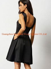 sexy ladies black patry dress cocktail dress