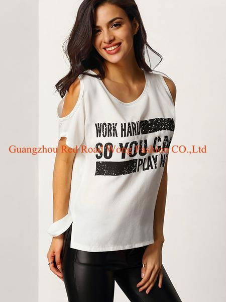 Wholesale fashion woman blouse casual wear blouse 3