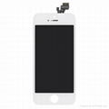 For Apple iPhone 5 LCD & Digitizer Assembly with Frame - White
