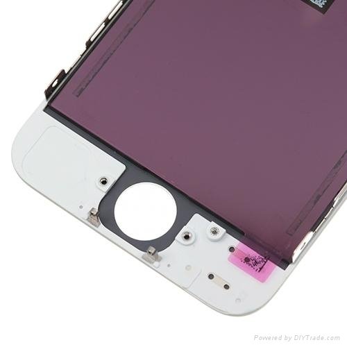 For Apple iPhone 5 LCD & Digitizer Assembly with Frame - White 4