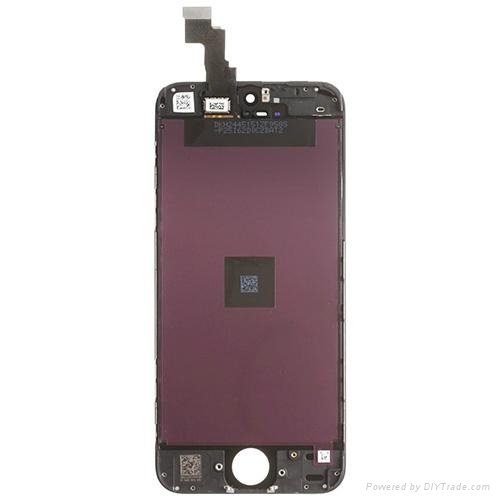 For Apple iPhone 5C LCD & Digitizer Assembly with Frame - Black 3