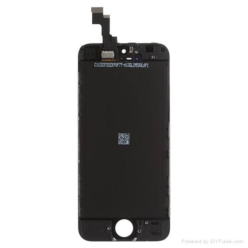 For Apple iPhone 5S LCD & Digitizer Assembly with Frame - Black 2