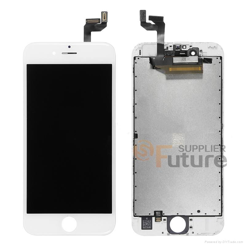 For Apple iPhone 6S LCD & Digitizer Assembly with Frame - White 3