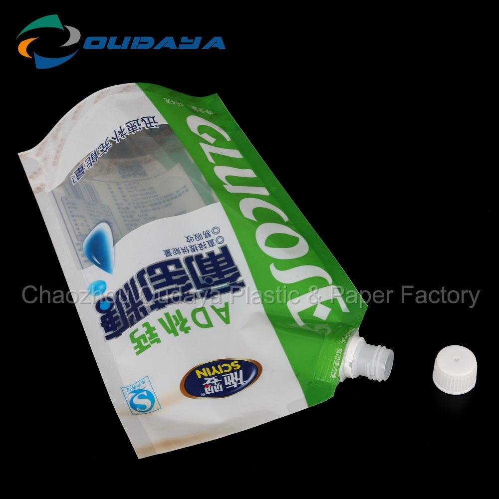 Glucose Stand Up Pouch With Transparent Window  4