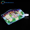 Customized Shaped Milk Stand Up Soft Bag 3