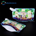 Customized Shaped Milk Stand Up Soft Bag 1