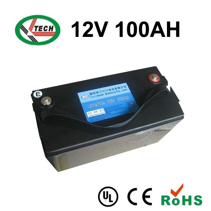 12V100Ah LiFePo4 battery 