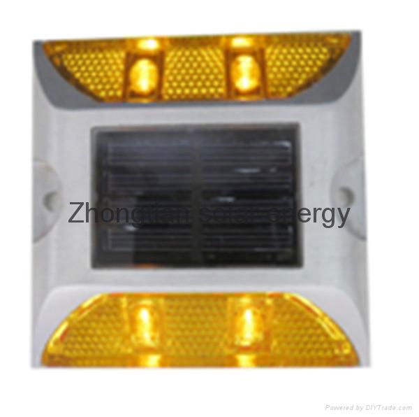 waterproof aluminum alloy led solar road stud 2