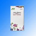 China factory supplier customized size  fragrance free microfiber wet towels 