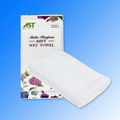 China factory supplier customized size  fragrance free microfiber wet towels  2