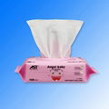 China factory OEM soft non-woven baby wet wipes 