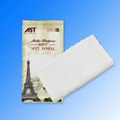 100% cotton disposable refreshing wet towel oshibori towel for restaurant 
