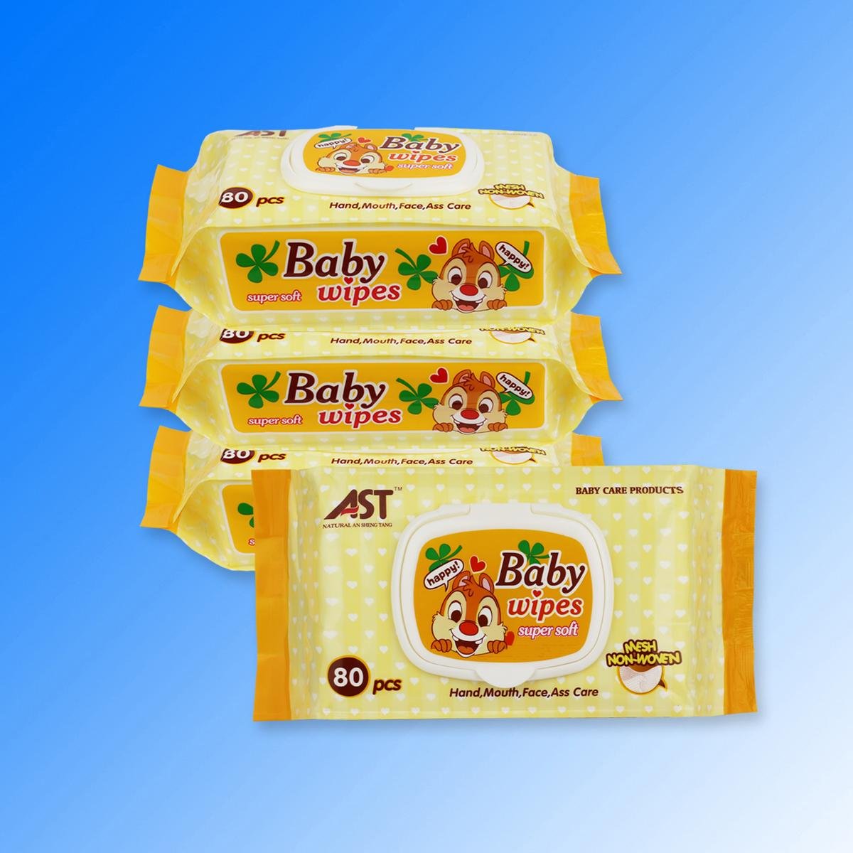Private label alcohol free wholesale baby wet wipes  2