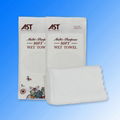 High absorbency cotton disposable microfiber wet towel 