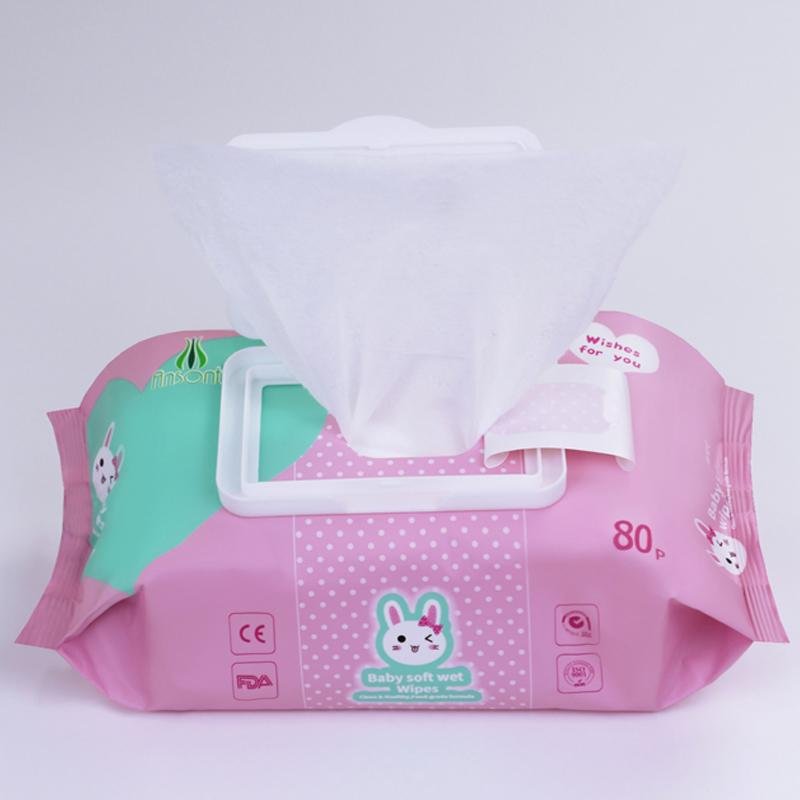 Antibacterial and alcohol free baby care  wet  wipes 4