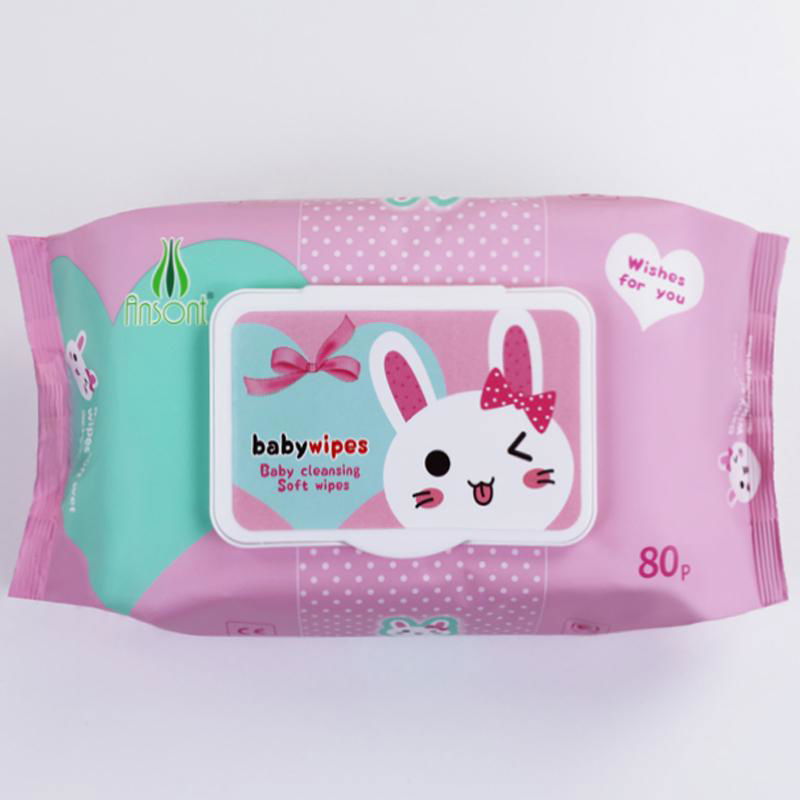 Factory OEM wet baby wipes organic wet tissue baby wipes 