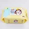 Baby flushable disinfectant antibacterial band facial cleaning 80 pcs water wipe 4