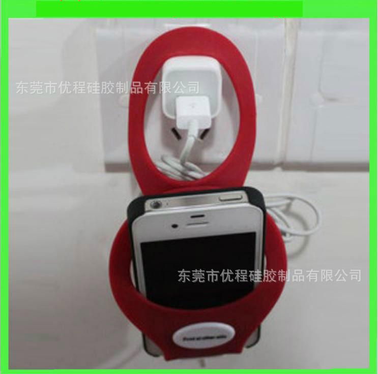  Silicone Cell Phone Charging Holder