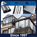 one way vision privacy heat reduction building film for door glass