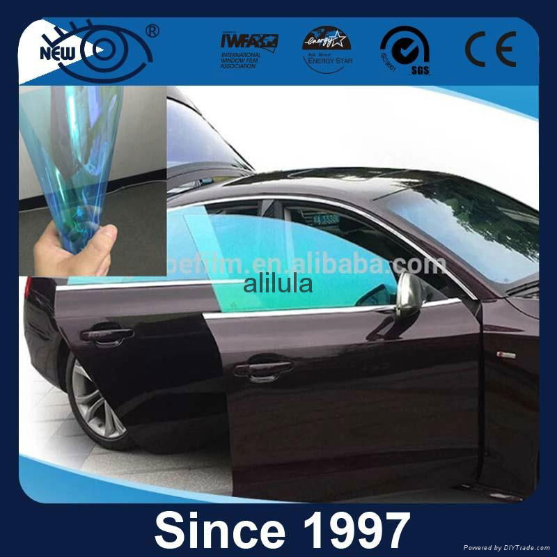 Fashion design Chameleon car window film that changes color