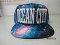 Fashion snapback cap with emboridery and printing