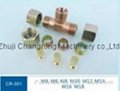 China OEM fitting supplier 7 pieces or 3 pieces nylon tube connectors 2
